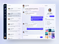 ConneXchange Chat by Ihar Kolesen on Dribbble