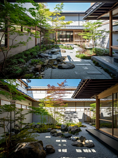 静静新采集到样板庭院
