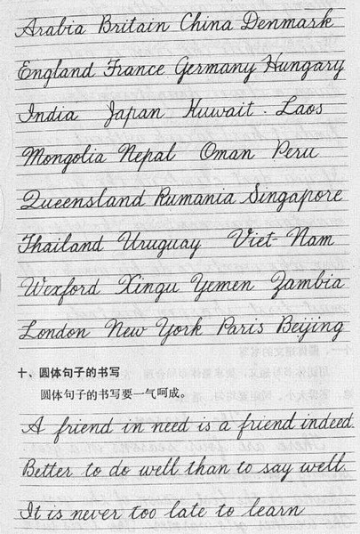 英文花体字