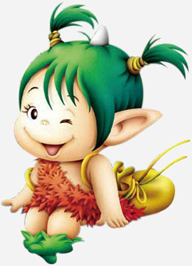 森林小精灵动漫人物