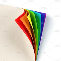 卷着的,角落,文档,向后弯,折叠的,弯的,去皮的,有包装的,纸,贺卡