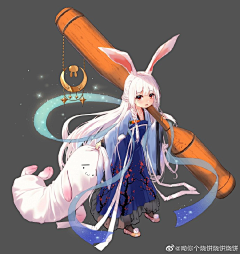 两只肥猫采集到03-绘画-人物素材