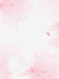 粉色透明桃花元素背景