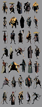 Samurai Concepts and other Characters: 