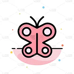 春天,昆虫,彩色图片,抽象,平坦的,蝴蝶,可爱的,华丽的,飞