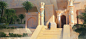 Ishtar-Belessa the old city, Benoît FLEURY : Ishtar-Belessa is an old (and fictional) city based on Mesopotamian culture and architecture.
I did this piece at New3dge a few months ago during Timothy Rodrtiguez class, had a lot of fun creating this city an