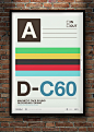 Don’t Forget the Cassette: Posters by Neil Stevens | Inspiration Grid | Design Inspiration : Inspiration Grid is a daily-updated gallery celebrating creative talent from around the world. Get your daily fix of design, art, illustration, typography, photog