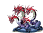 怪物龙SPINE骨骼动画素材——多头蛇 ID39-淘宝网
