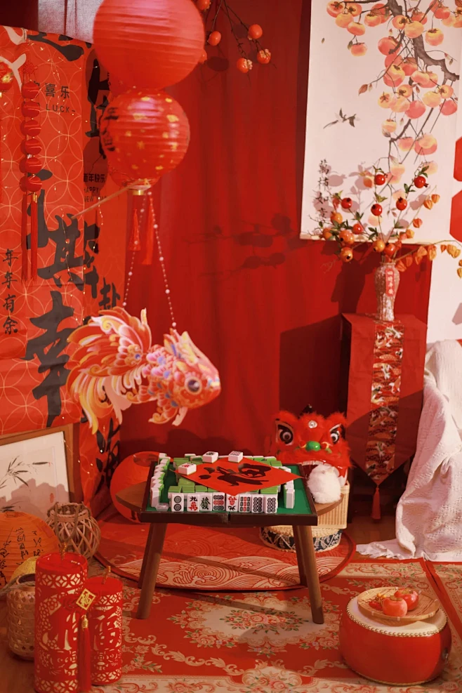 新年场景上线啦新年影棚氛围感拉满啦 - ...