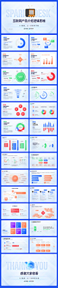 28页活力炫彩科大讯飞互联网项目介绍方案讲解分析PPT模版