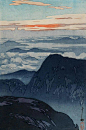 远山 1876-1950,吉田博 ​​​​