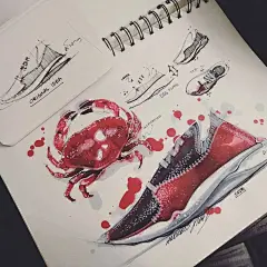 工业产品仿生设计手绘