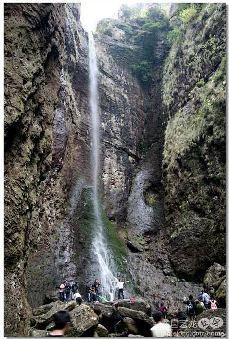 雁荡山 雁荡灵岩之——飞瀑凌空双龙湫, ...