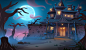 Halloween background