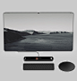 Taptop : The Taptop concept repositions the classic desktop PC from a box with outsourced hardware components into a device which is in the centre of the user interaction. It fuses the cursor optimized desktop interface with a multi-touch control strip, f