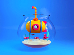 月亮街的猫采集到c4d