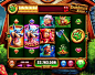Slot Games : This is a sampling of some of the casino gaming products I've created for WMS Gaming. Typically on most slot game projects all of the artwork is created by me; illustrations, interface, logo,…