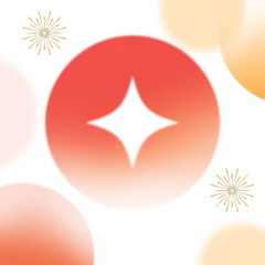 除夕春节简约弥散渐变春节装饰元素