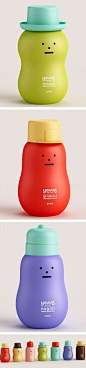 L o v e ! Sticky Monster bottles packaging design @forpackad