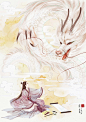 画龙_槿木-_-__插画师作品_涂鸦王国gracg.com