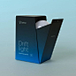 SAFFRON创意灯泡包装盒设计蓝色科技感简洁渐变 [9P].jpg