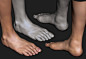 Feet Sculpting and Animation Study - Timelapse [Zbrush]