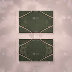 适合您的名片，绿色，希腊棕色，装饰您的隐形眼镜。