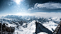 General 1920x1080 snow mountains