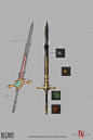 暗黑破坏神 4 旧版武器概念艺术
