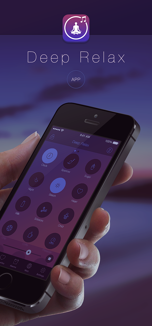 Deep Relax APP on Ap...