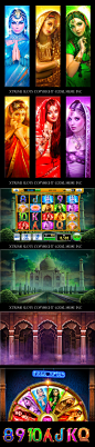 GEMS OF INDIA - SLOT GAME on Behance