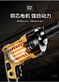 阔野电钻220v家用手电钻多功能手枪钻微小型有线插电手持电转套装-tmall.com天猫