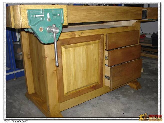 蒙山沂水——之木工桌 - 现代木工DIY...
