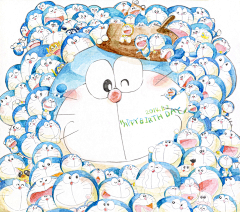张小美^_^采集到蓝胖子