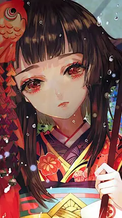 人物插画—和风 - 堆糖，美图壁纸兴趣社区