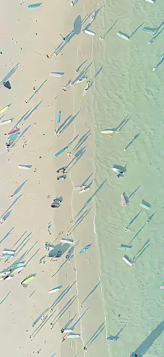 薄荷绿色系壁纸