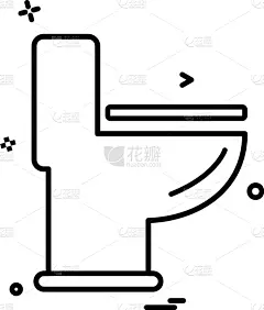 计算机图标,卫生间,设备用品,蜘蛛网,性别标志,女孩,白色,分离着色,设计,剪影