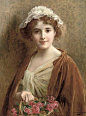 Abel Dominique Boyé (1864-1934) «The Flower Girl»