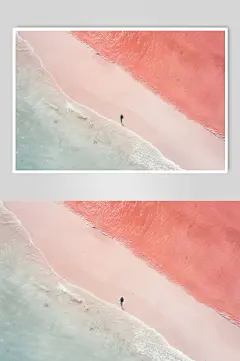 AI数字艺术创意大海沙滩海滩摄影图壁纸