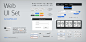 70+ user interface elements (Free PSD)