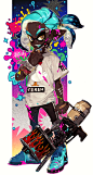 Splatoon2/82PIGEONのイラスト