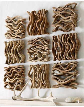 driftwood wall art |...