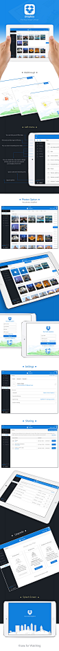 Dropbox iPad App Design Concept by APP界面 - UE设计平台-网页设计，设计交流，界面设计，酷站欣赏