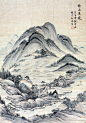 Landscape with Streams and Mountains, courtesy of the Cleveland Museum of Art.图片