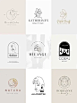 WO优雅动人美女logo唤醒品牌的魅力