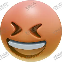 笑哭 【酷图网】表情包,游戏,3D,可爱,卡通,立体,图标,网页,网站,插图,插画,海报,元素,ui,设计,界面,