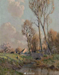 法国画家Alexandre Jacob风景油画-2(1876～1972) ​​​​