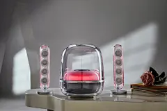 哈曼卡顿水晶音响拍摄作品1