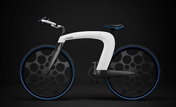 [革命性的未来电动自行车 nCycle]...