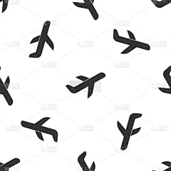 白色,分离着色,图标,四方连续纹样,灰色,飞机,式样,概念,旅游,度假